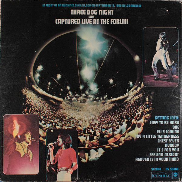 Three Dog Night - Captured Live At The Forum