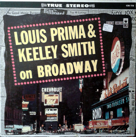 Louis Prima & Keely Smith - Louis Prima And Keeley Smith On Broadway