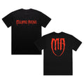 Melrose Avenue Logo - Black T-Shirt