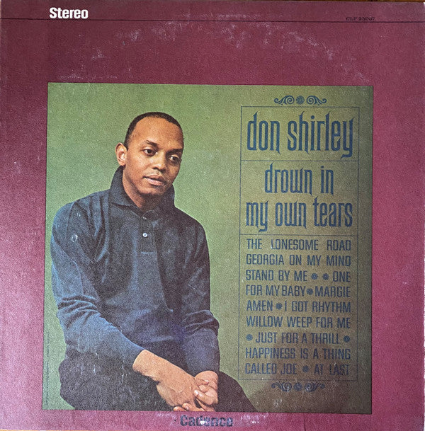 Don Shirley - Drown In My Own Tears