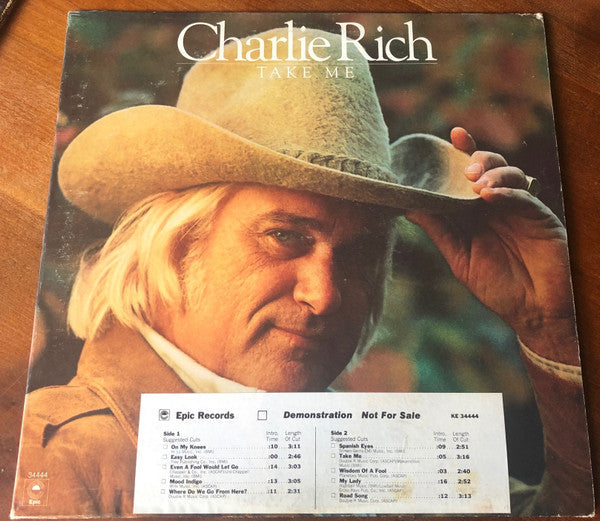 Charlie Rich - Take Me