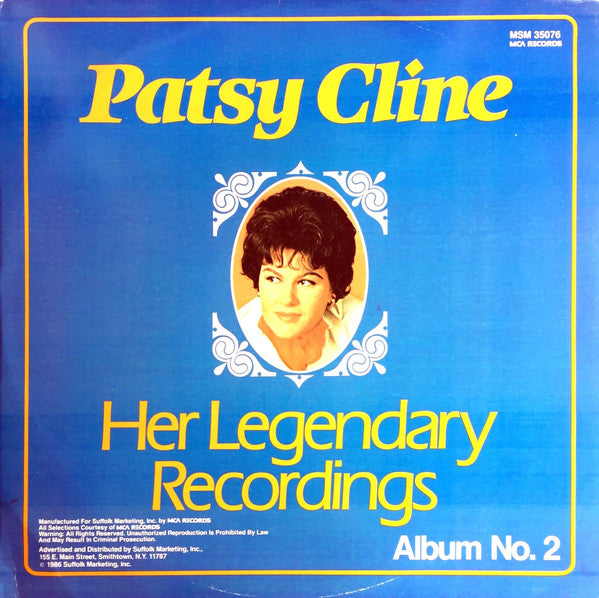 Patsy Cline - Her Legendary Recordings #2