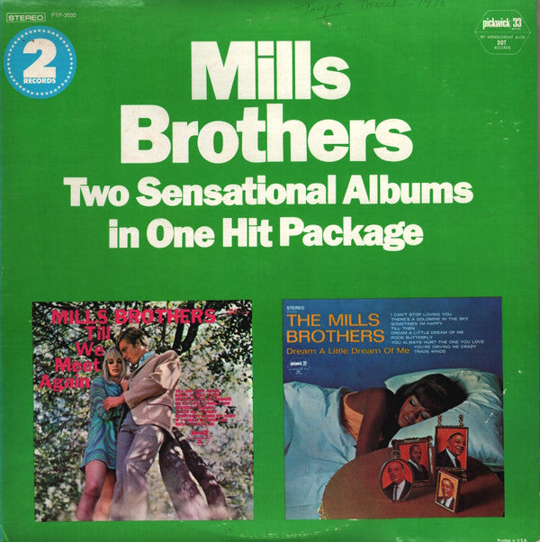 The Mills Brothers - Two Sensational Albums In One Hit Package