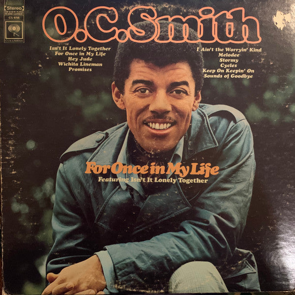 OC Smith - For Once In My Life