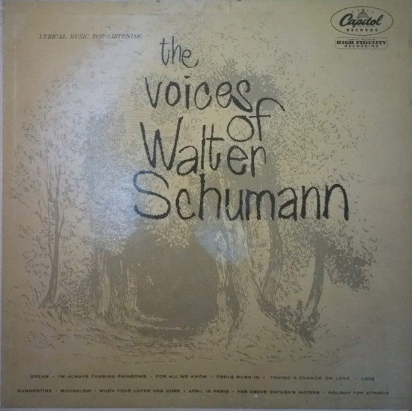 The Voices Of Walter Schumann - The Voices Of Walter Schumann
