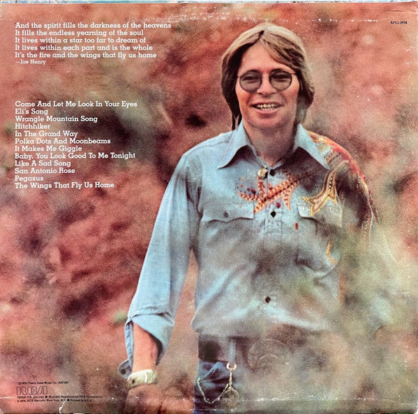 John Denver - Spirit - LP