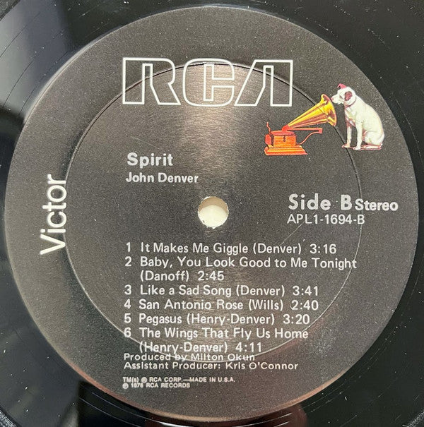 John Denver - Spirit - LP