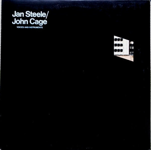 Jan Steele / John Cage  - Voices And Instruments