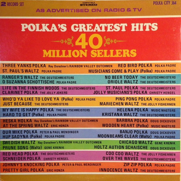 Various - Polkas Greatest Hits: 40 Million Sellers