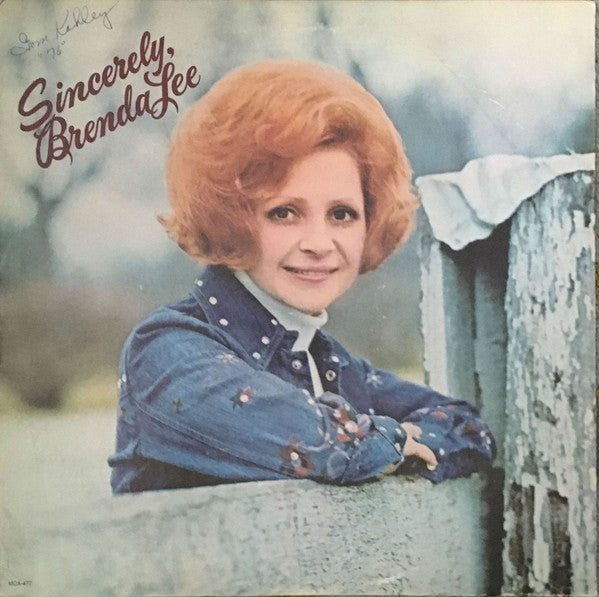 Brenda Lee - Sincerely, Brenda Lee