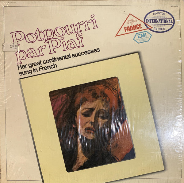Edith Piaf - Potpourri Par Piaf - Her Most Recent Continental Successes Sung In French