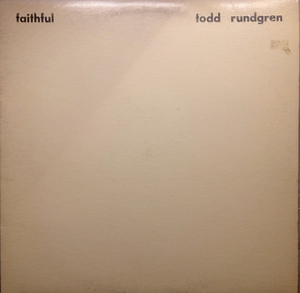 Todd Rundgren - Faithful
