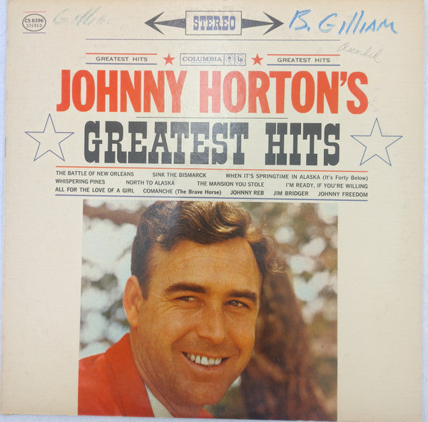 Johnny Horton - Johnny Horton's Greatest Hits