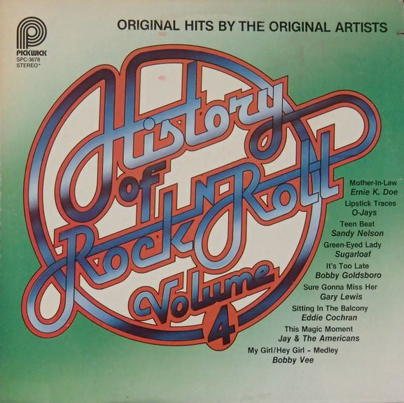 Various - History Of Rock'n'Roll  Volume 4