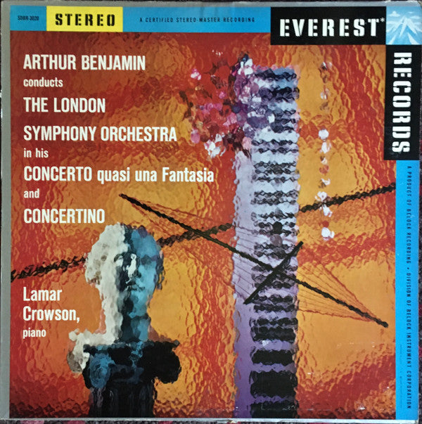 Arthur Benjamin - Concerto Quasi Una Fantasia / Concertino