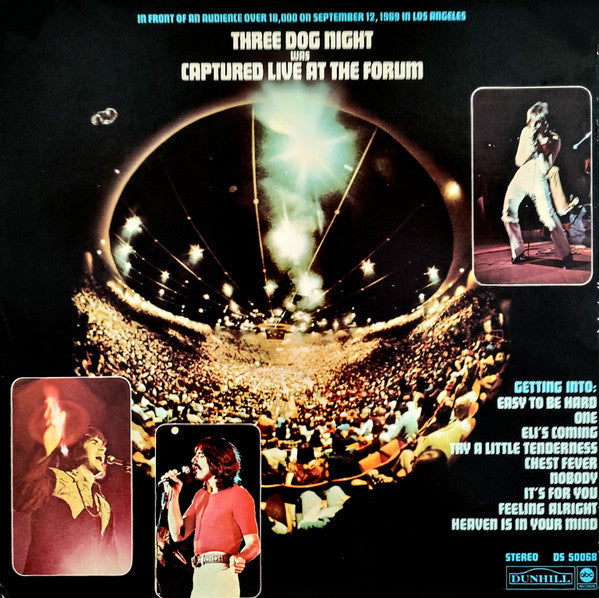 Three Dog Night - Captured Live At The Forum