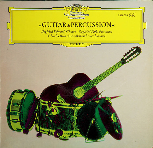 Siegfried Behrend - »Guitar & Percussion«