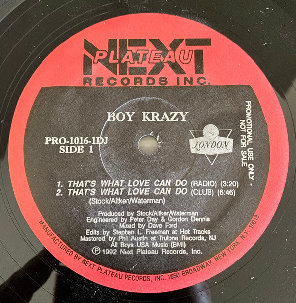 Boy Krazy - That's What Love Can Do