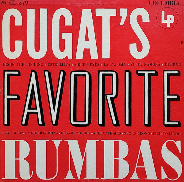 Xavier Cugat And His Orchestra - Cugat's Favorite Rumbas