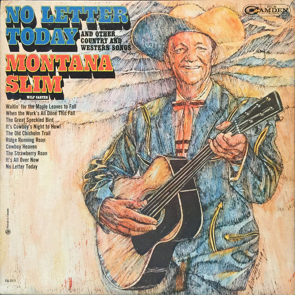 Wilf Carter - No Letter Today