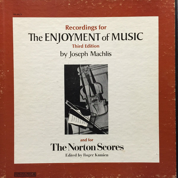 Joseph Machlis - Enjoyment Of Music - 3rd Edition