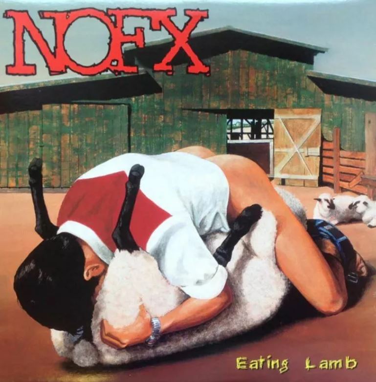 NOFX Heavy Petting Zoo (Eating Lamb Cover) EPITAPH New Sealed Black Vinyl LP
