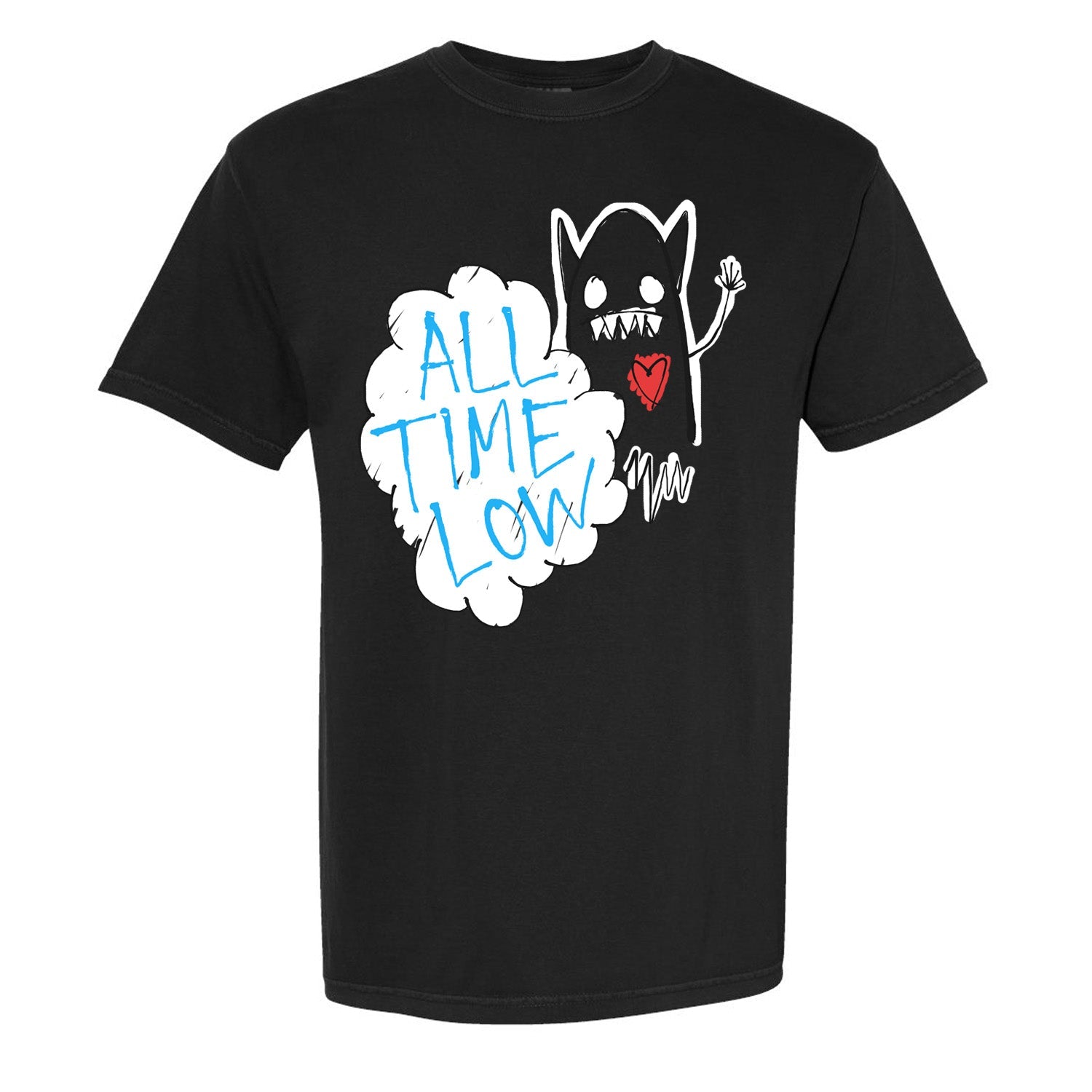 All Time Low Monster - Black T-Shirt