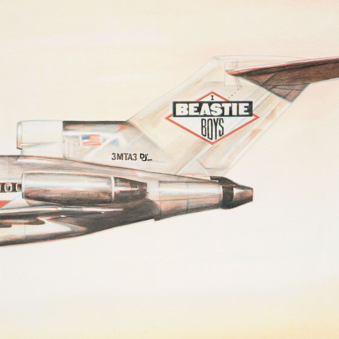 Beastie Boys LICENSED TO ILL Debut Album 180g NEW BURGUNDY COLORED VINYL LP