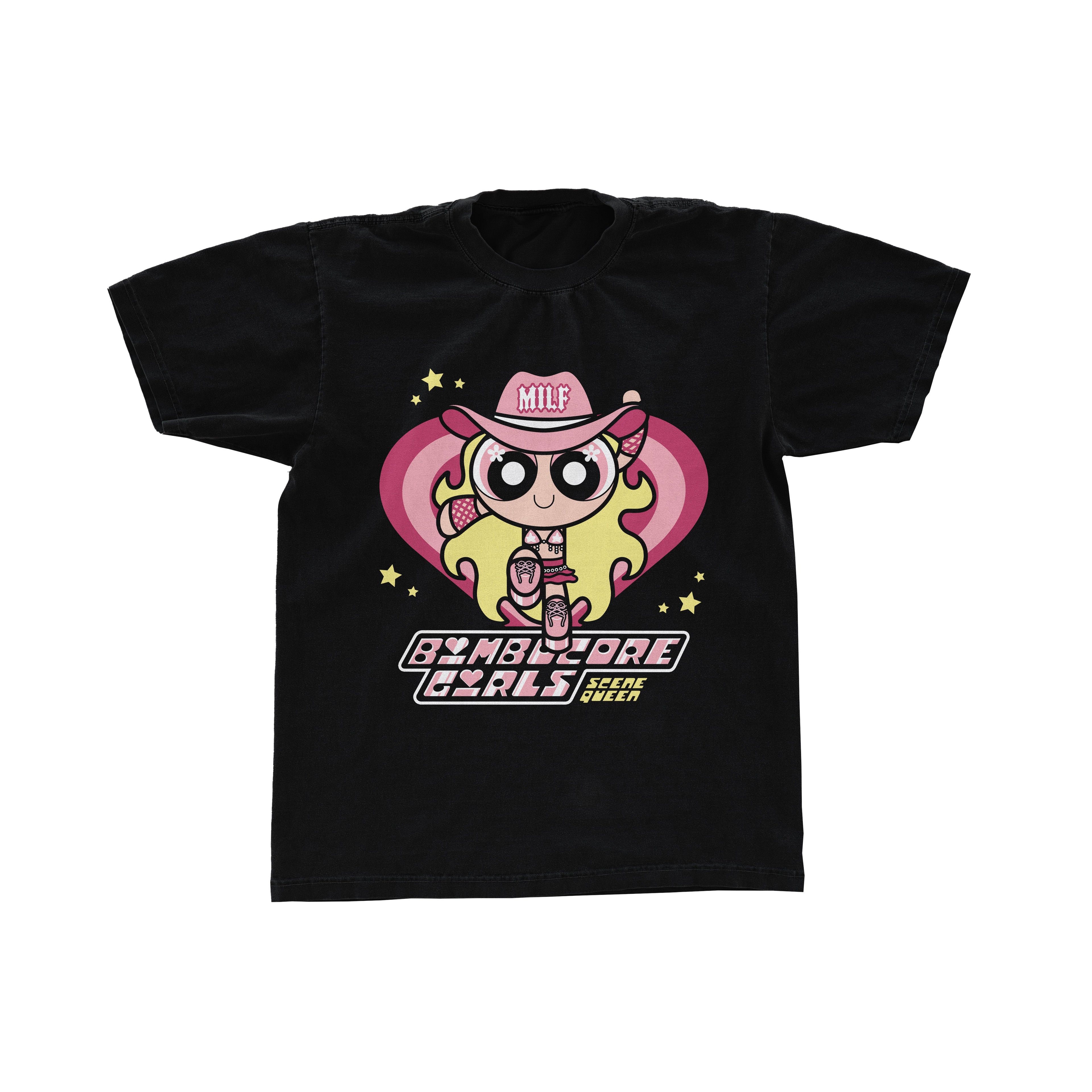 Scene Queen "BIMBOCORE Girls" Black T-Shirt