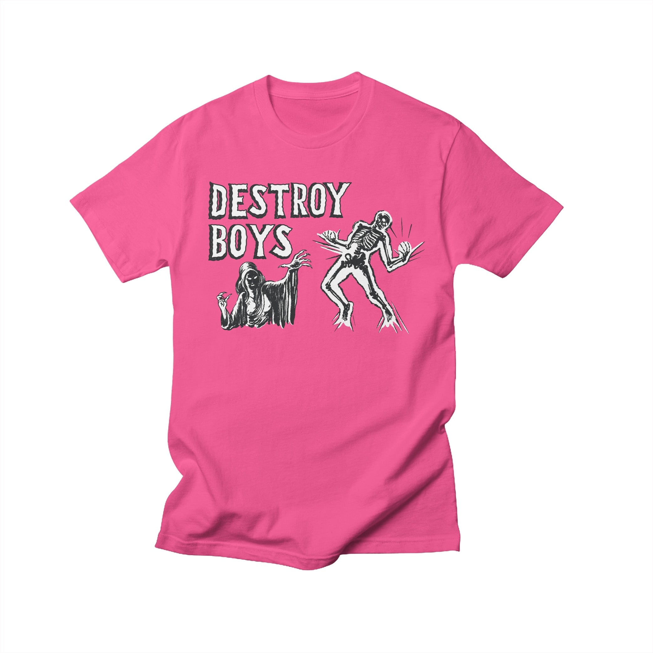 Destroy Boys Shock Pink Tee