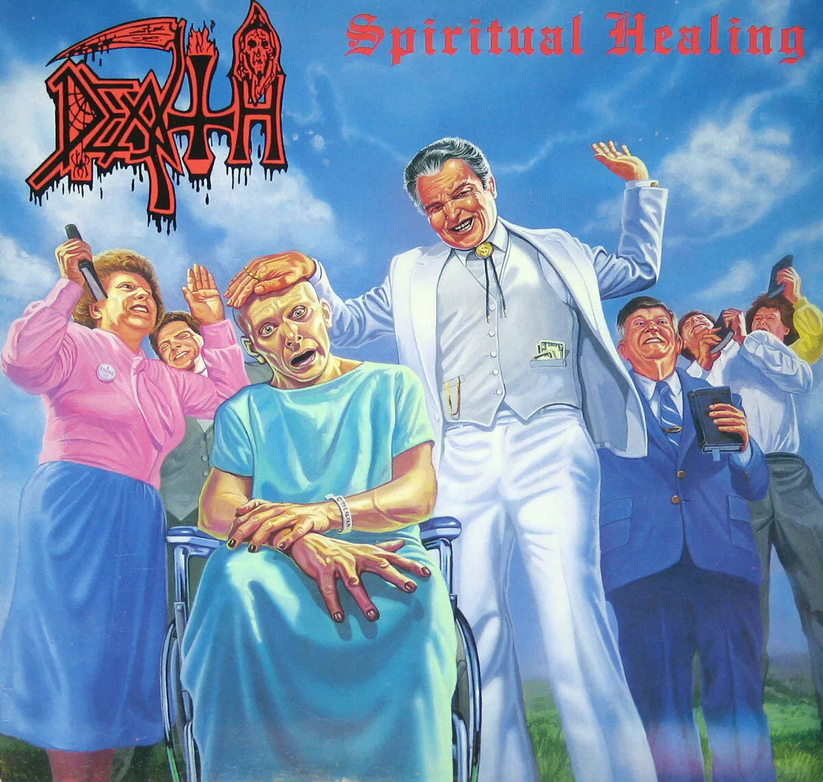 Death SPIRITUAL HEALING New Sealed Limited Colored Vinyl Record LP