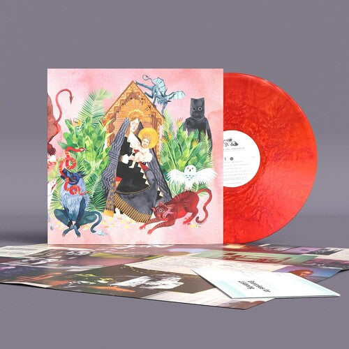 Father John Misty I LOVE YOU, HONEYBEAR New Limited Pearlescent Red Colored Vinyl LP