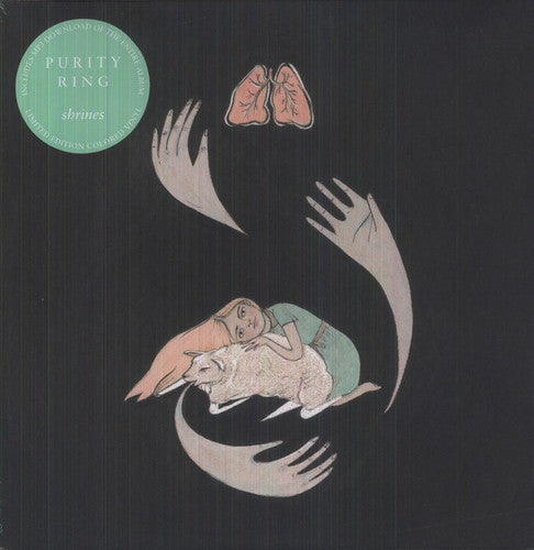 Purity Ring SHRINES Gatefold NEW SEALED BLACK VINYL RECORD LP