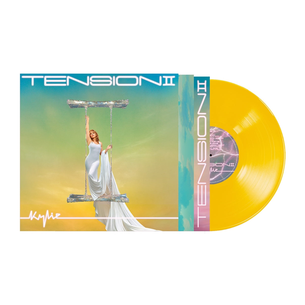 Kylie Minogue TENSION II (YELLOW) New Sealed Limited Colored Vinyl Record LP