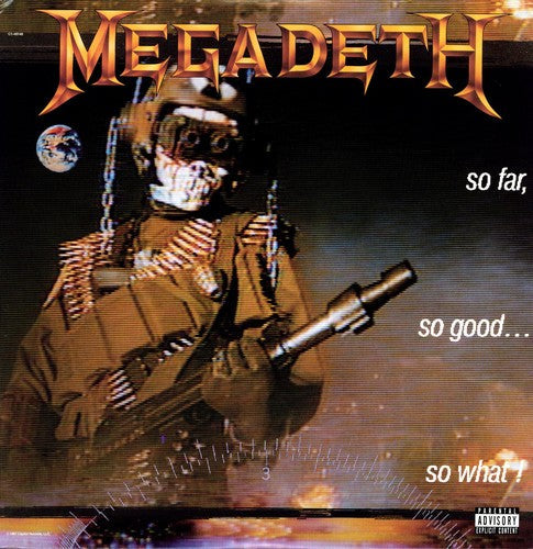 Megadeth SO FAR SO GOOD: SO WHAT 180g CAPITOL RECORDS New Sealed Black Vinyl LP