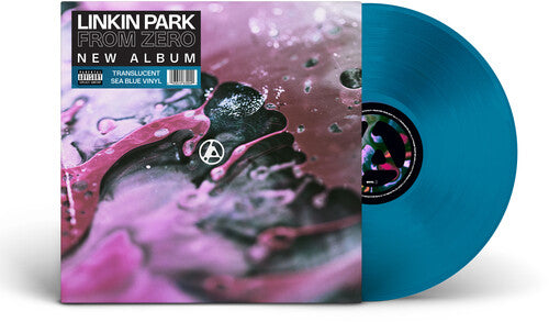 Linkin Park FROM ZERO (SEA BLUE) New Sealed Colored Vinyl Record LP