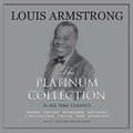Louis Armstrong PLATINUM COLLECTION Best Of 36 Songs NEW WHITE COLORED VINYL 3 LP