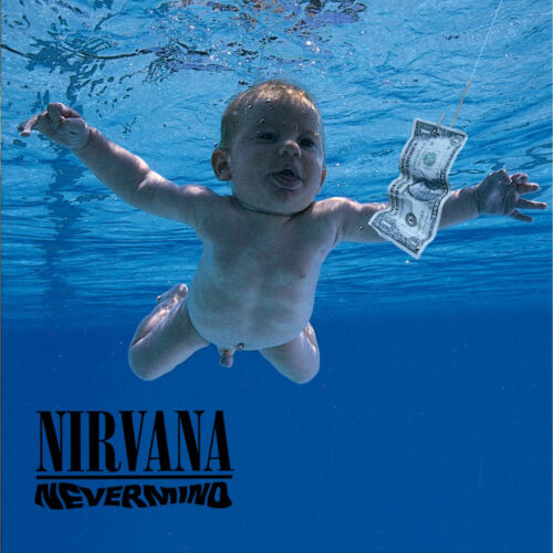 Nirvana NEVERMIND Geffen Records NEW SEALED BLACK VINYL LP