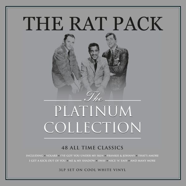 Rat Pack (Sinatra, Martin, Davis Jr) PLATINUM COLLECTION New White Colored Vinyl 3 LP