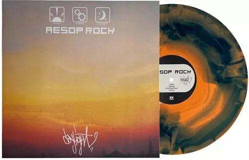 Aesop Rock DAYLIGHT New Limited Edition Orange/Blue Colored Vinyl Record EP