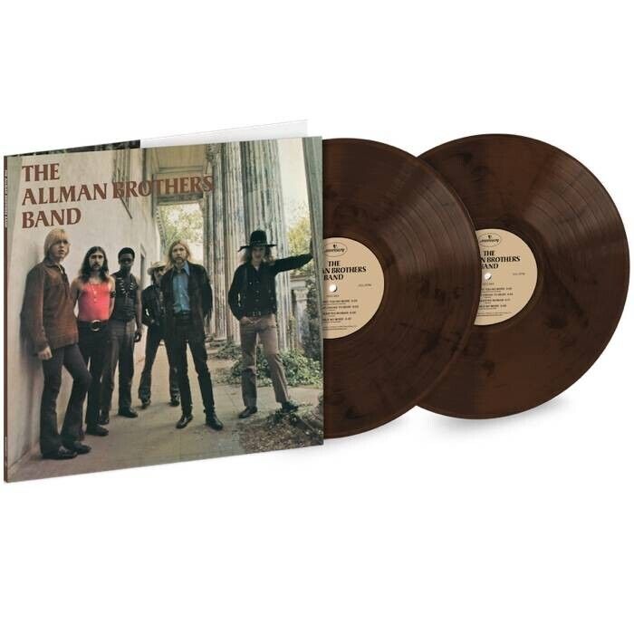 Allman Brothers Band SELF TITLED 180g LIMITED New Brown Colored Vinyl 2 LP