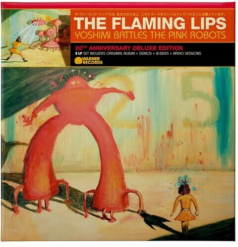 The Flaming Lips YOSHIMI BATTLES THE PINK ROBOTS New Black Vinyl 5 LP Box Set