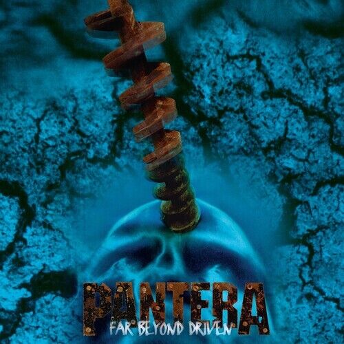 Pantera FAR BEYOND DRIVEN Limited Edition NEW WHITE/BLUE COLORED VINYL RECORD LP