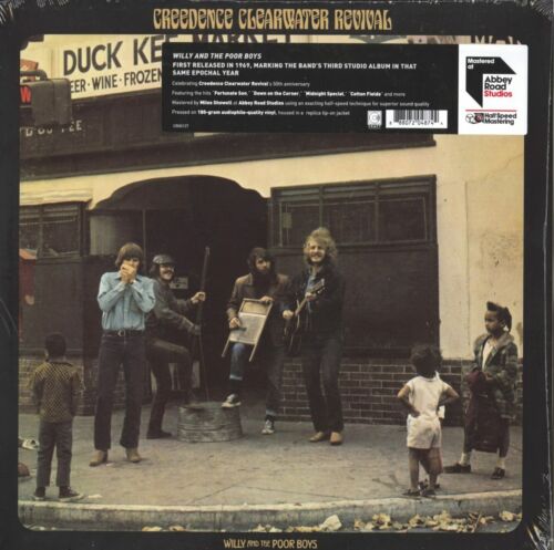 Creedence Clearwater Revival WILLY & THE POOR BOYS (CR00127) CCR New Vinyl LP