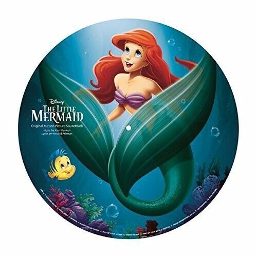 The Little Mermaid DISNEY MOVIE SOUNDTRACK MUSIC New Limited Picture Disc LP