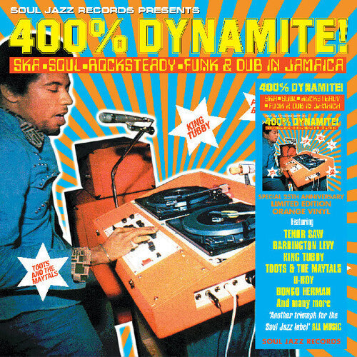 400% Dynamite Ska VARIOUS Limited Edition RSD 2025 New Orange Colored Vinyl 2 LP