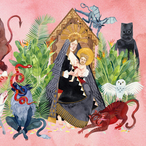 Father John Misty I LOVE YOU, HONEYBEAR New Pearlescent Red Colored Vinyl LP