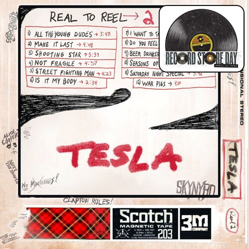 Tesla REAL 2 REEL VOL. 2 Limited Edition RSD 2025 New Sealed Vinyl Record 2 LP
