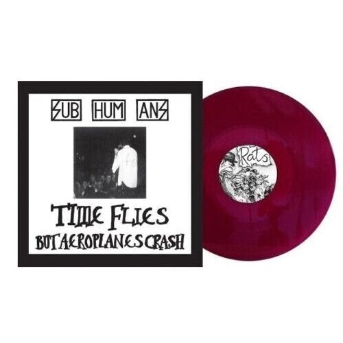The Subhumans TIME FLIES+RATS Limited Edition NEW SEALED PURPLE COLORED VINYL LP