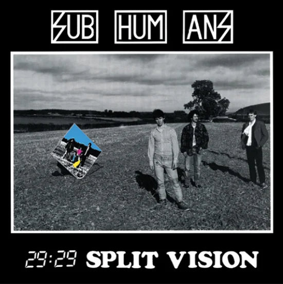 The Subhumans 29:29 SPLIT VISION Limited Edition NEW PURPLE COLORED VINYL LP